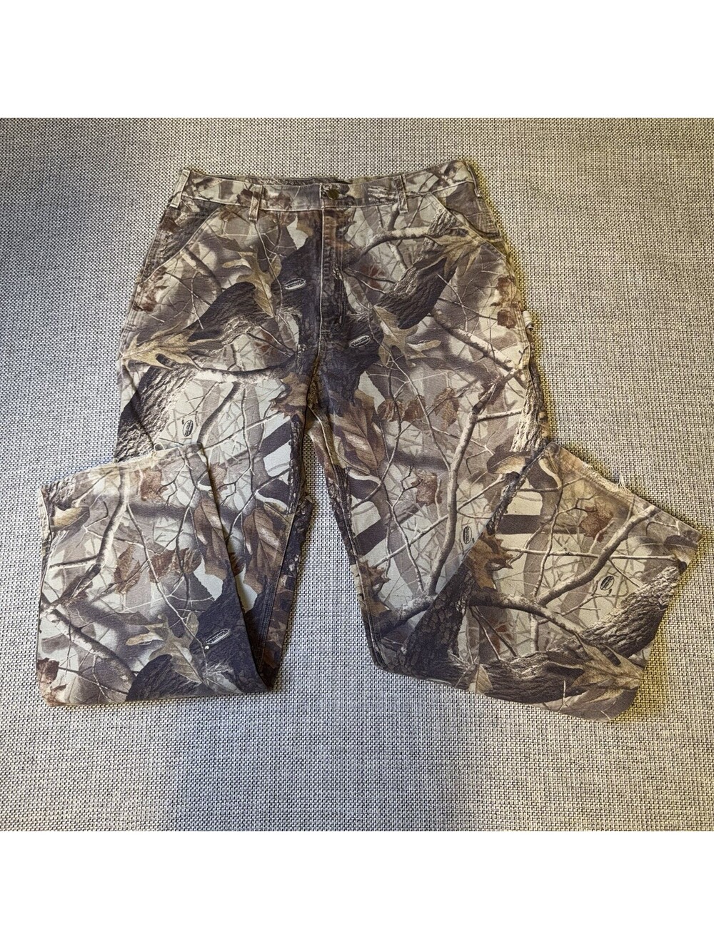 Carhartt B158 CMO Realtree Hardwoods Camo Carpenter Pant 38x34 Y2K 07 Rare Size